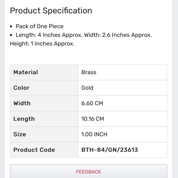 Brass wall hooks made in India - Picture 3 of 4